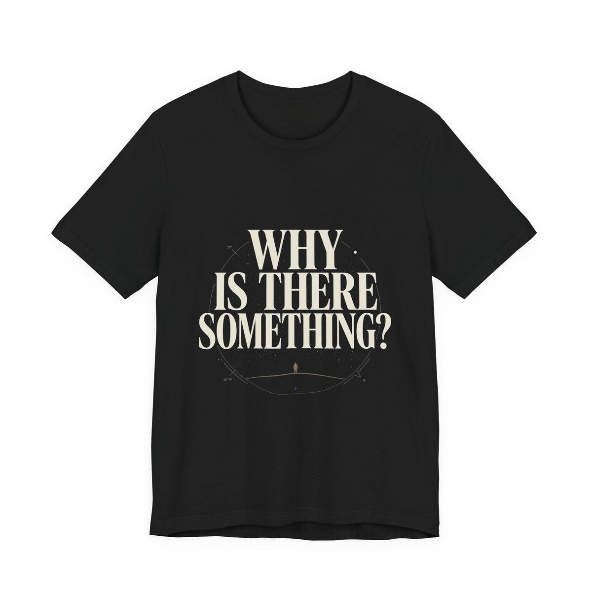 Why Is There Something? philosophy tee by Your Grace — view 6