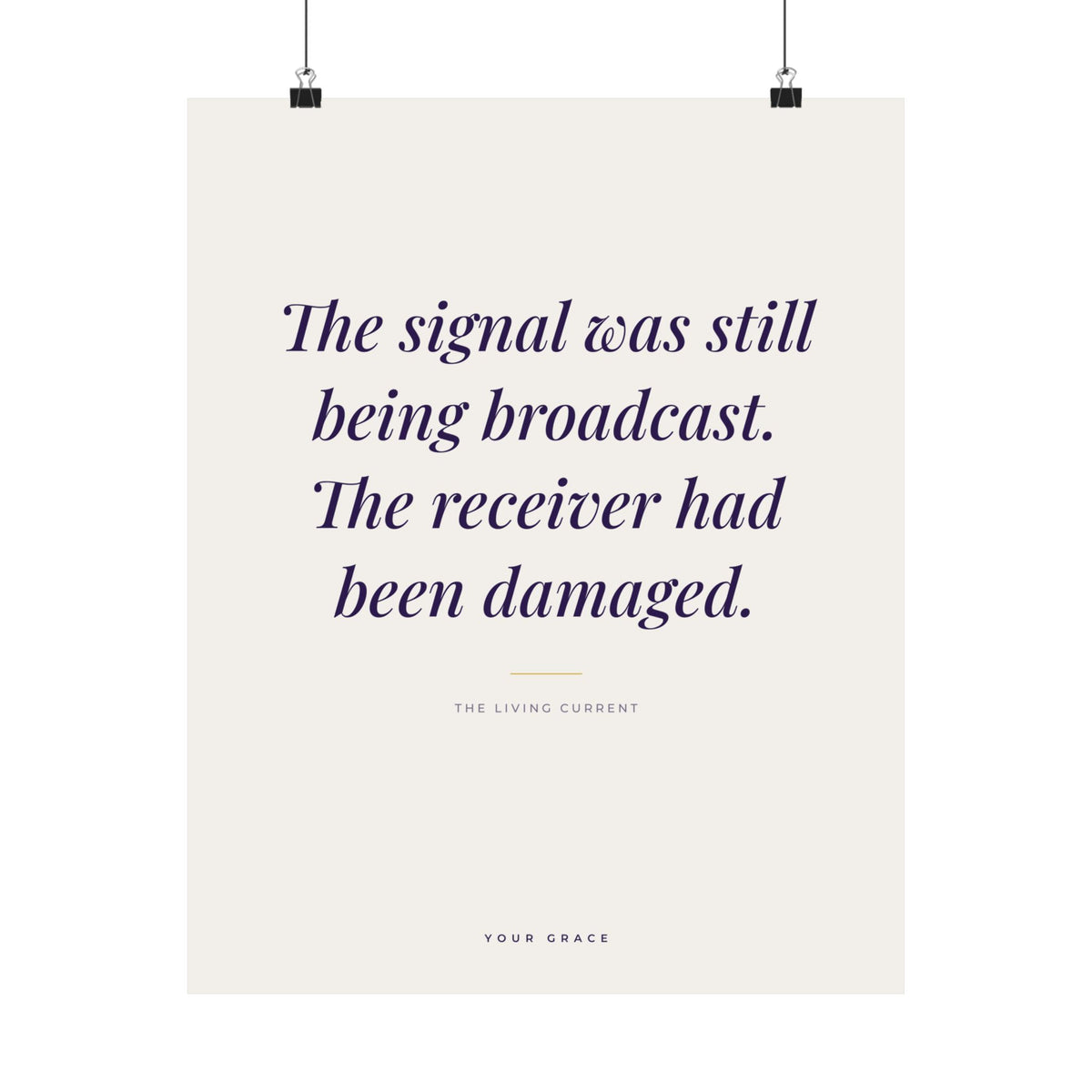The Receiver fine art print by Your Grace — view 1