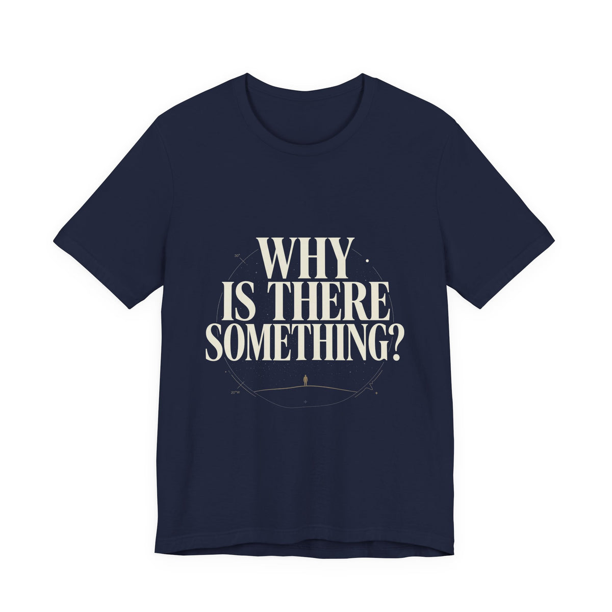 Why Is There Something? philosophy tee by Your Grace — view 7