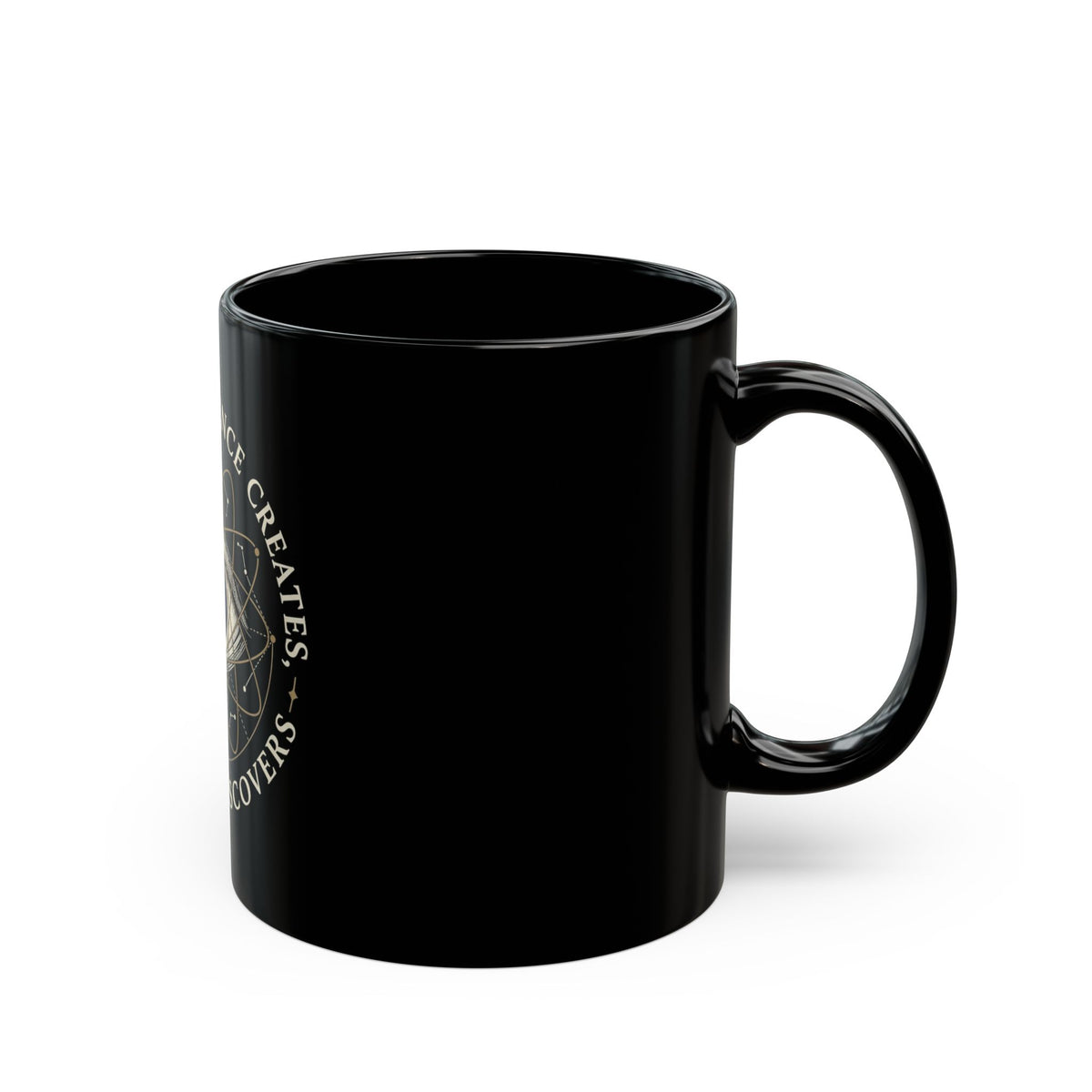 What Intelligence Creates, Science Discovers 11oz ceramic mug by Your Grace — view 2