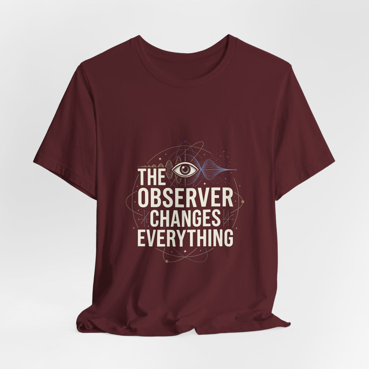 The Observer Changes Everything tee by Your Grace — view 4