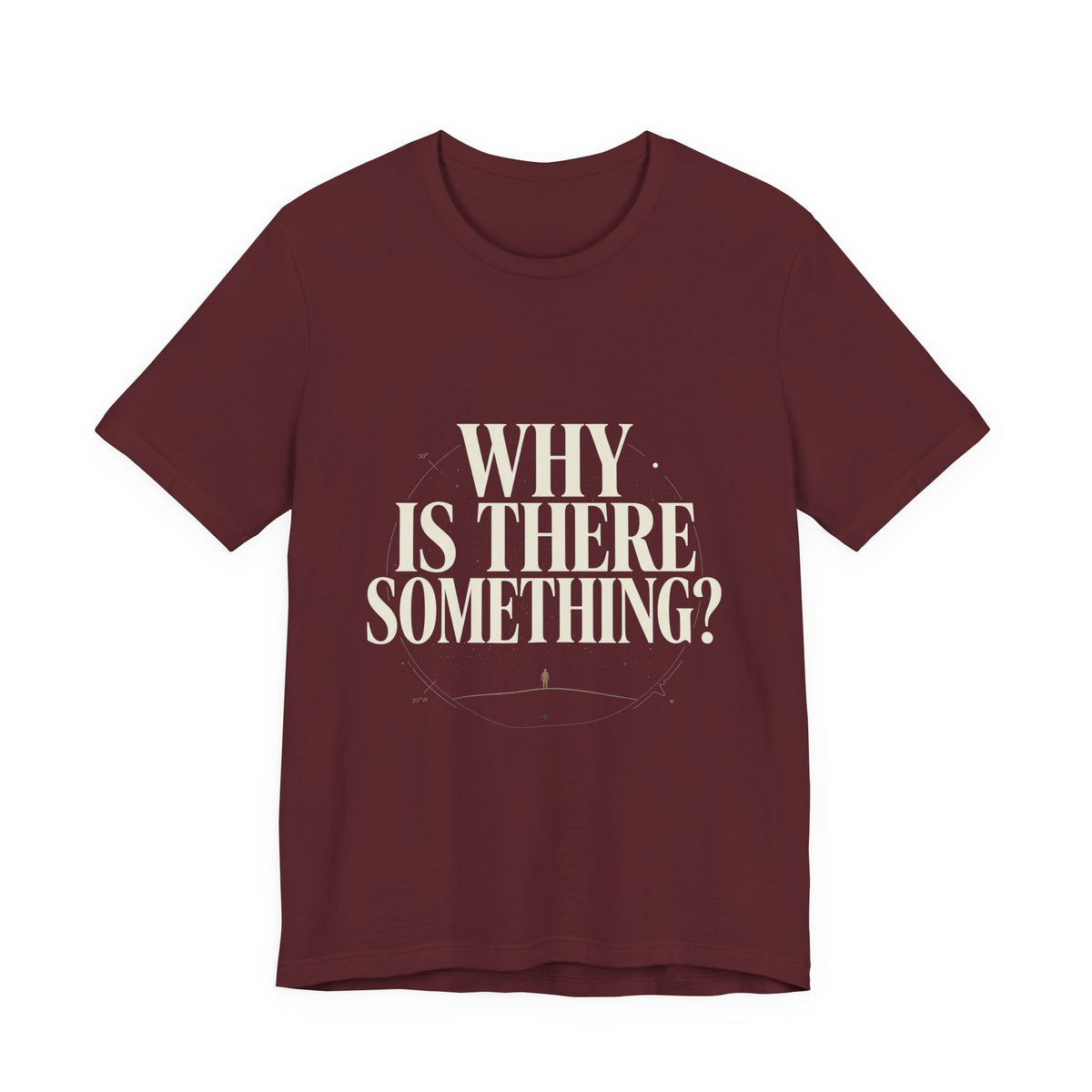 Why Is There Something? philosophy tee by Your Grace — view 5