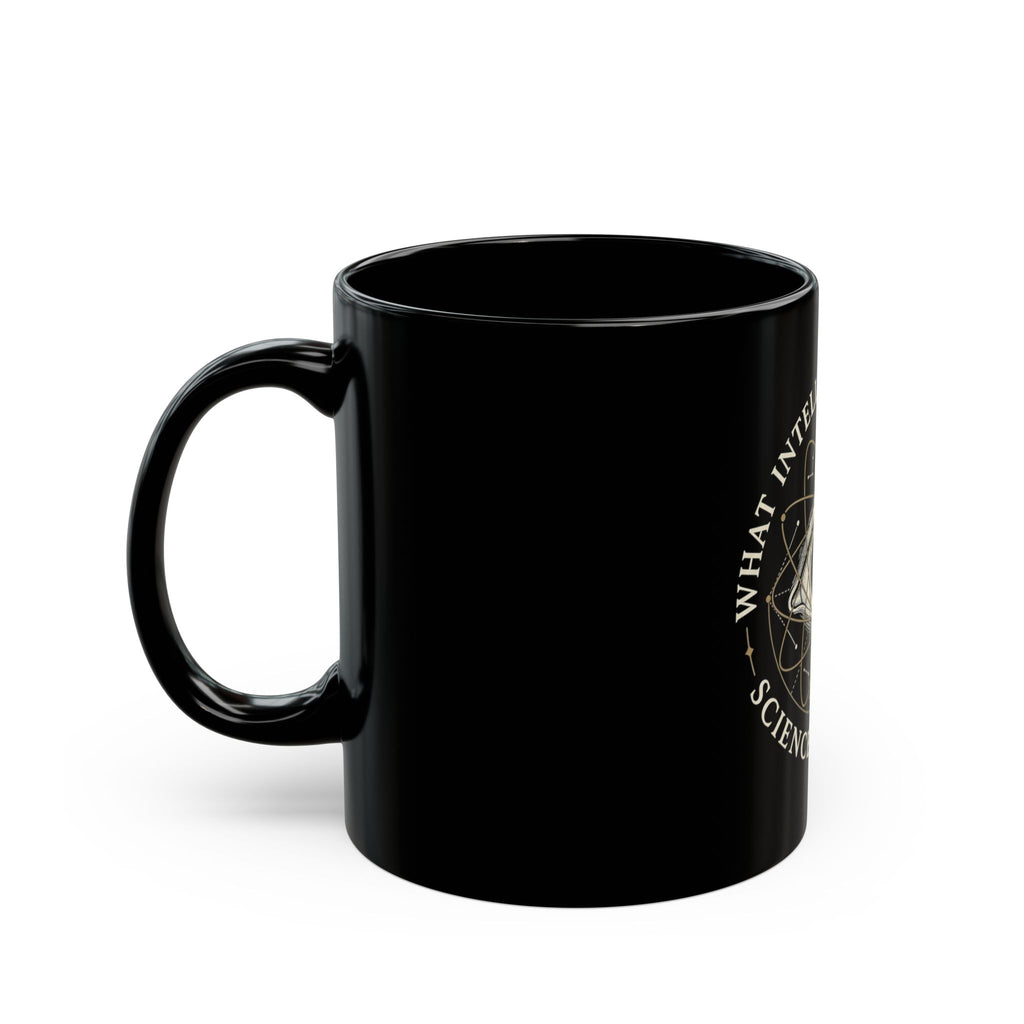 What Intelligence Creates, Science Discovers 11oz ceramic mug by Your Grace — view 3