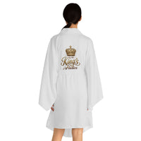 King's Ladies Kimono Robe — Long Sleeve Lounge Wrap