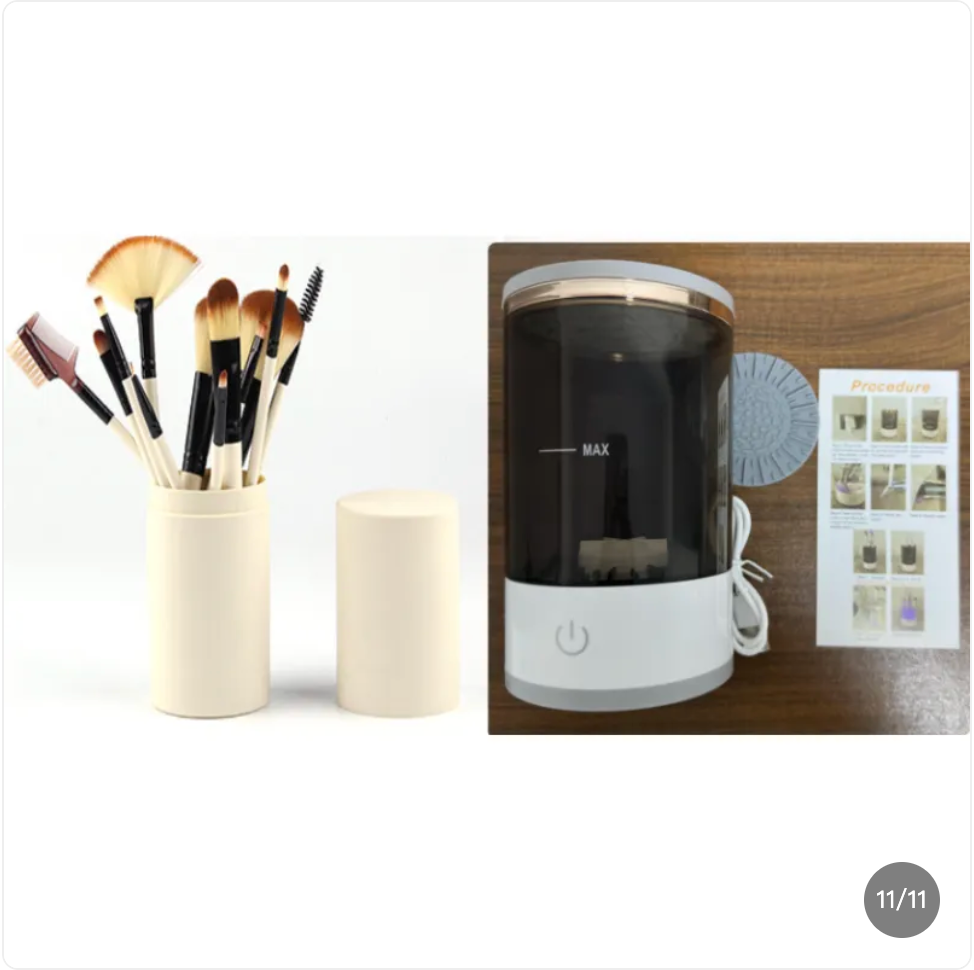 Crown Brush Cleaner Set